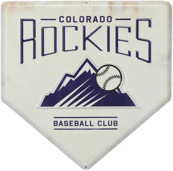Open Road Colorado Rockies Home Plate Sign product image