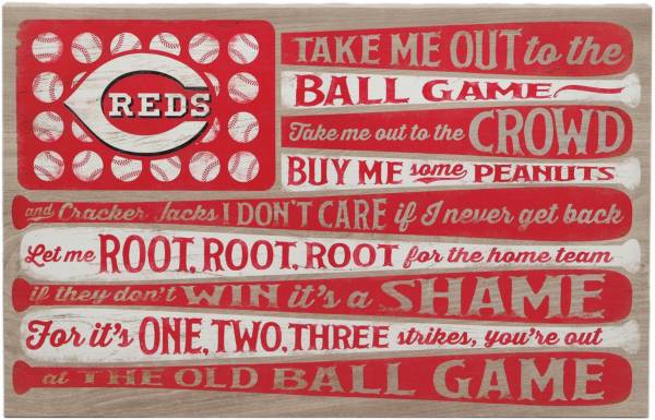 Open Road Cincinnati Reds Ball Game Canvas product image