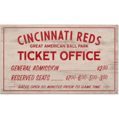 sorry, Open Road Cincinnati Reds Ticket Office Sign is currently out of stock