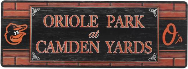 Open Road Baltimore Orioles Traditions Wood Sign product image