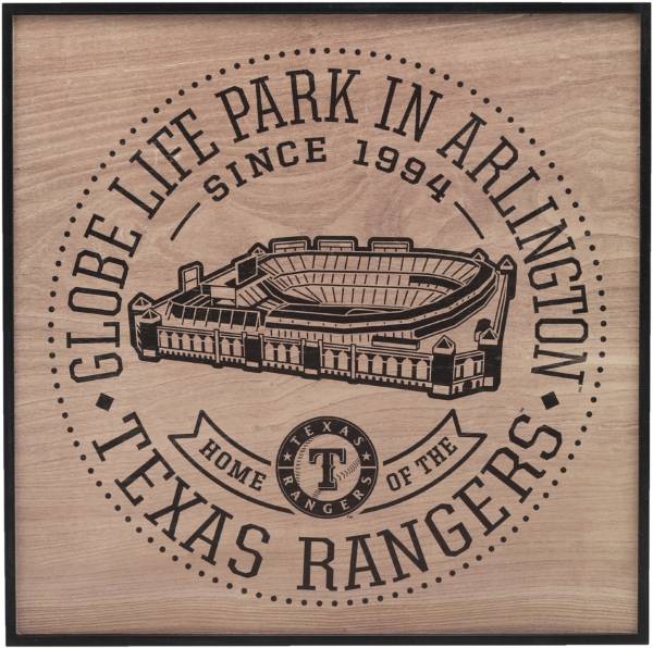 Open Road Texas Rangers Framed Stadium Sign product image
