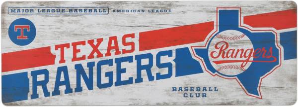 Open Road Texas Rangers Traditions Wood Sign product image