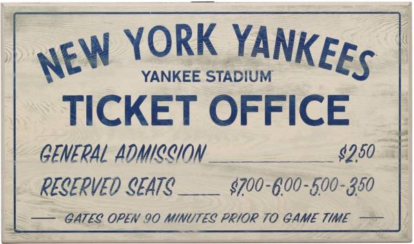 Open Road New York Yankees Ticket Office Sign product image