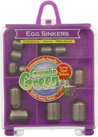 Water Gremlin Premium Steel Egg Sinker Assortment Pro Pack