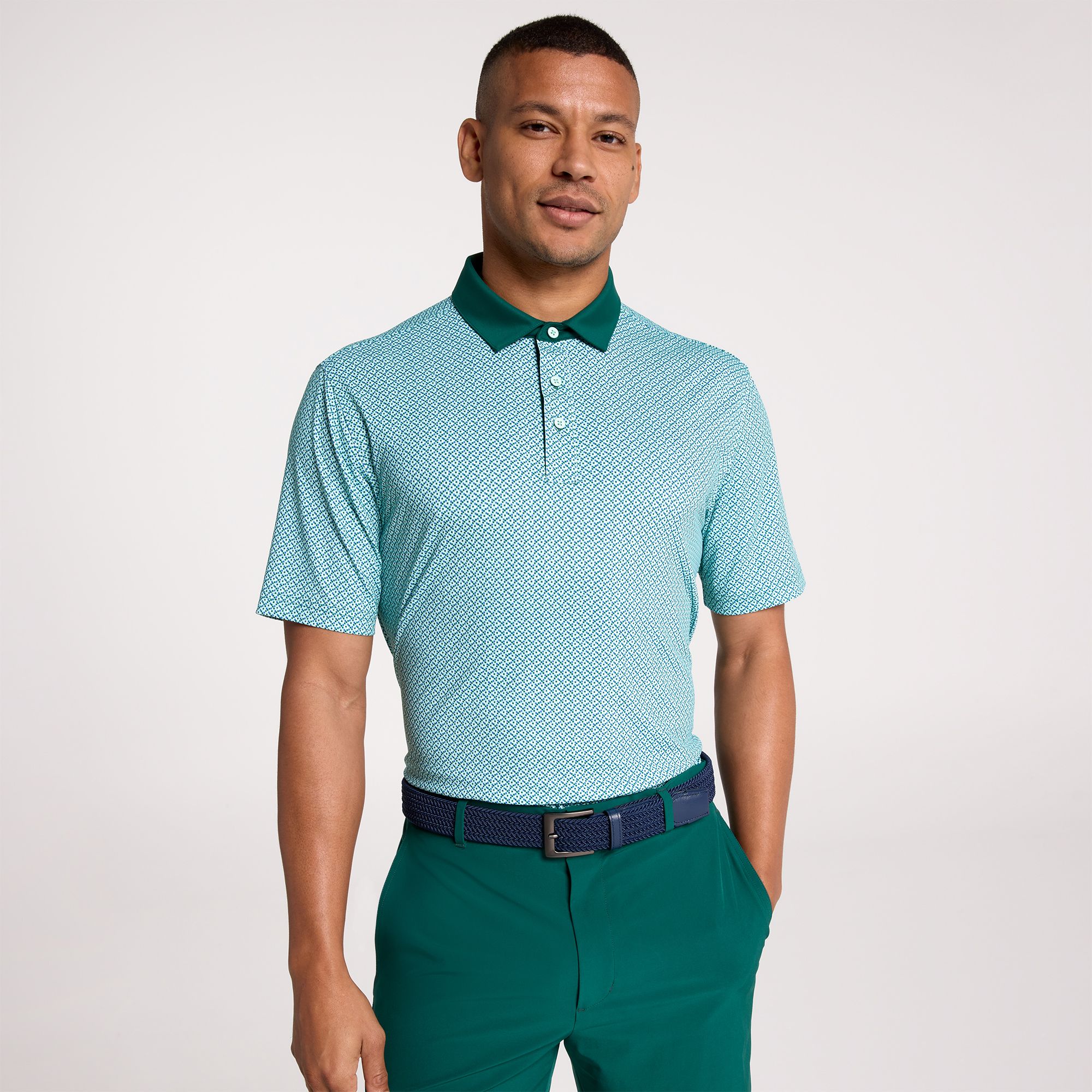 Walter Hagen Men's Performance 11 Novelty Print Golf Polo product image