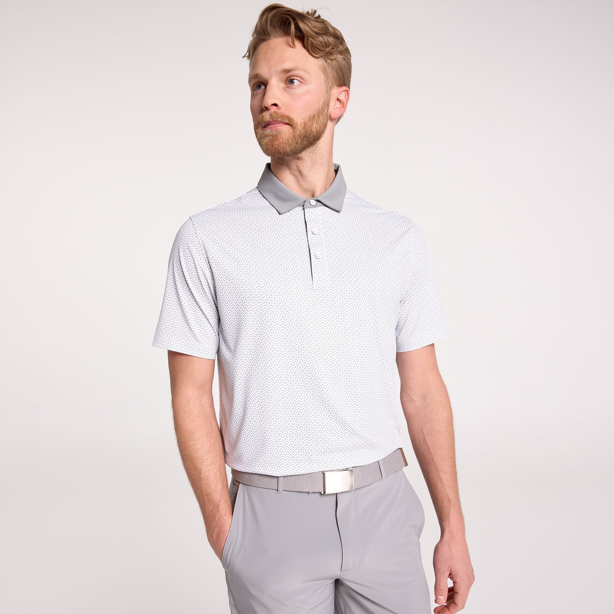 Walter Hagen Men's Performance 11 Novelty Print Golf Polo product image