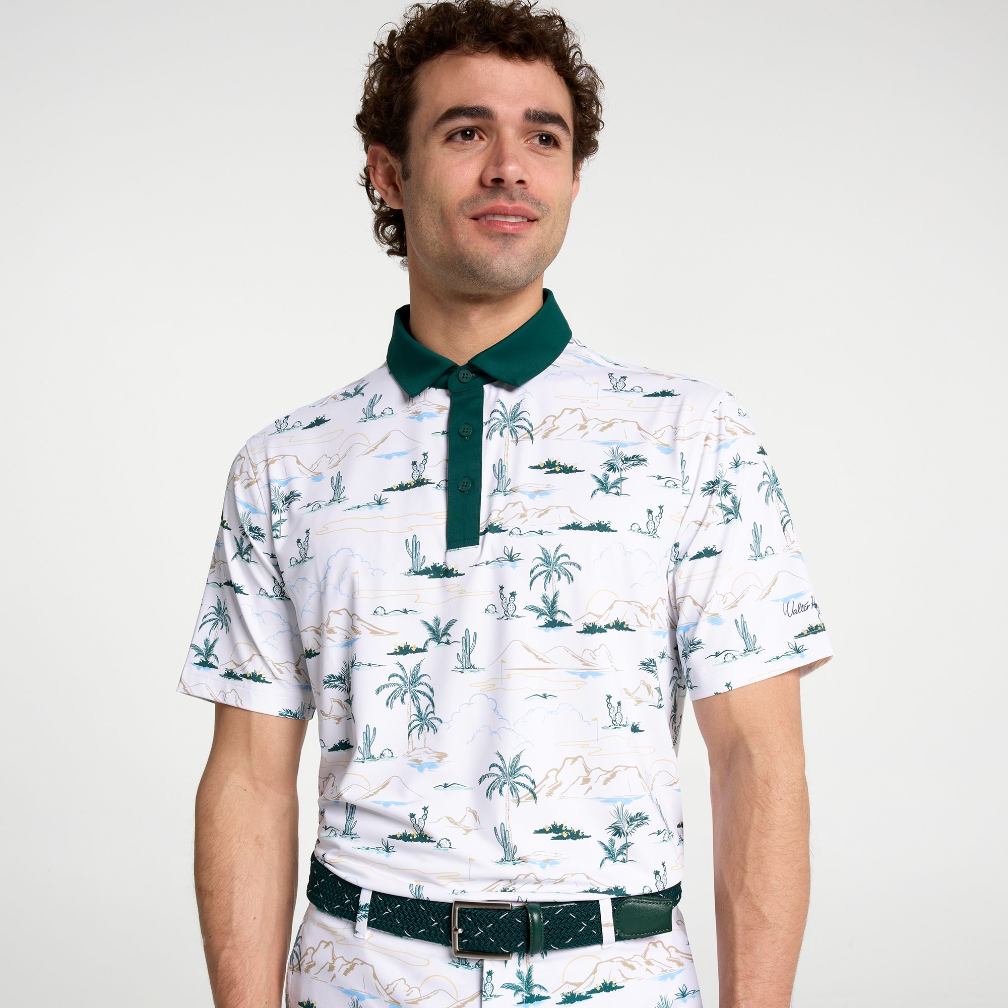 Walter Hagen Men's Performance 11 Novelty Print Golf Polo product image