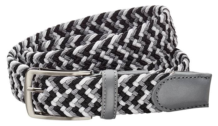 Multi-Color Braided Leather Belt