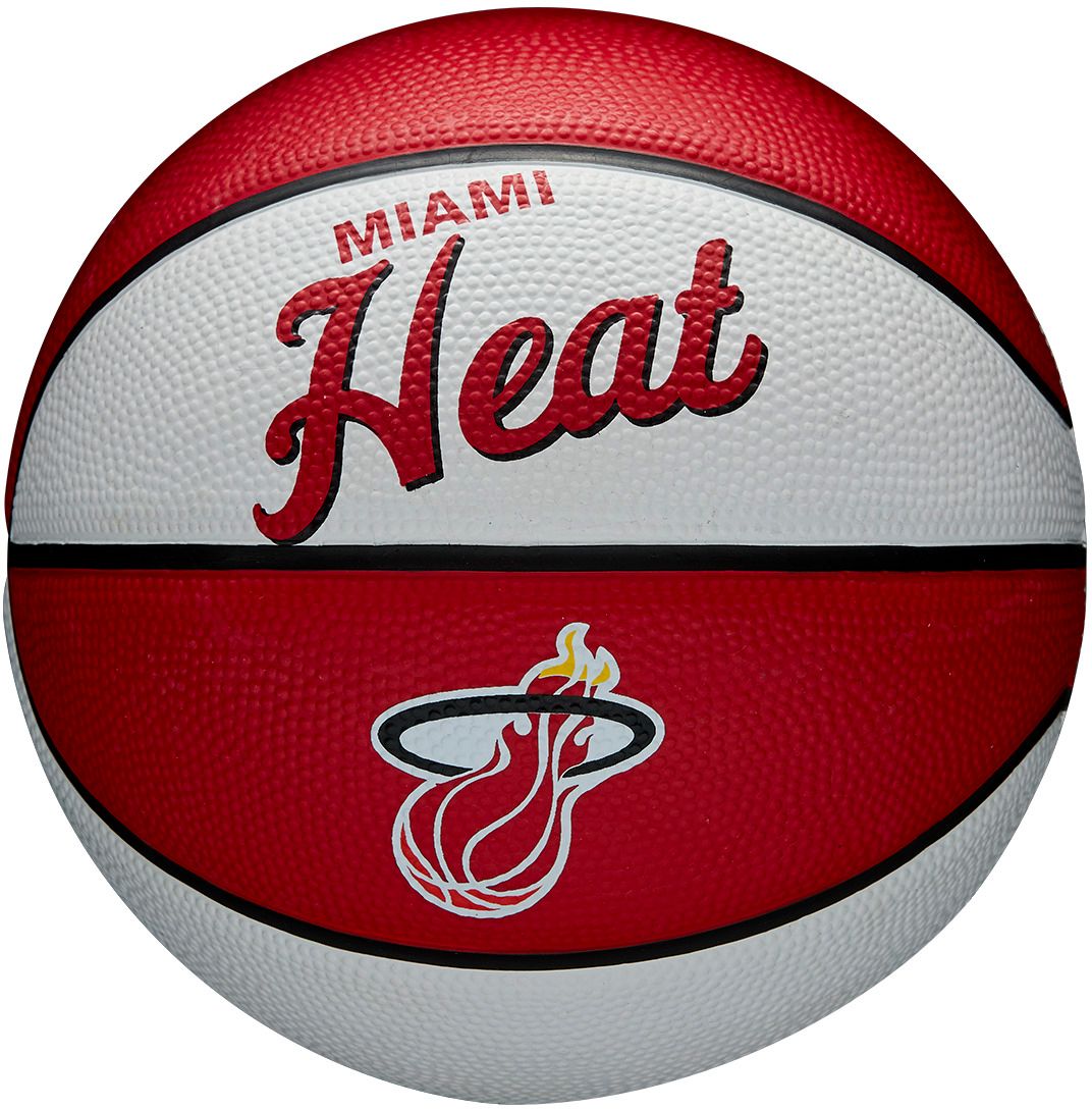 Wilson Miami Heat 2" Retro Mini Basketball product image