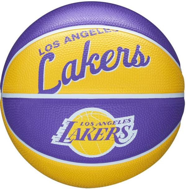 Wilson Los Angeles Lakers Retro Mini Basketball