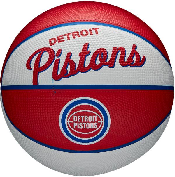 Wilson Detroit Pistons Retro Mini Basketball product image