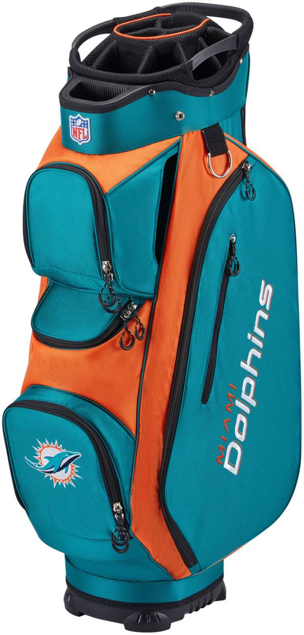 Wilson Miami Dolphins NFL Cart Golf Bag Golf Galaxy
