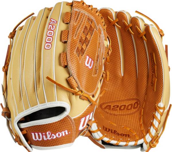 Wilson a2000 best sale orange tan