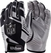 Wilson NFL Stretch Fit Football Gloves - Dallas- Adult Wtf9326Dl