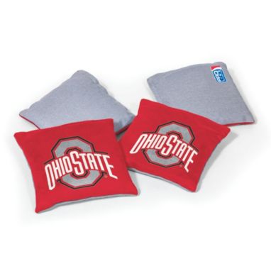 sorry, Wild Sports Ohio State Buckeyes 4 pack Logo Bean Bag Set is currently out of stock