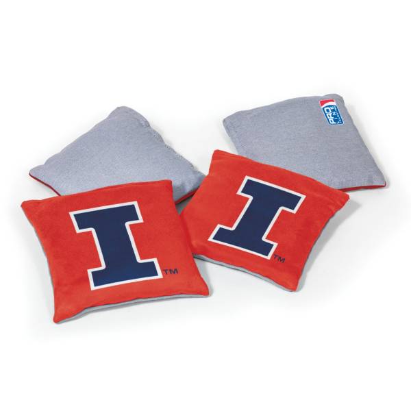 Wild Sports Illinois Fighting Illini 4 pack Bean Bag Set product image