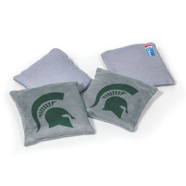 sorry, Wild Sports Michigan State Spartans 4 pack Logo Bean Bag Set is currently out of stock