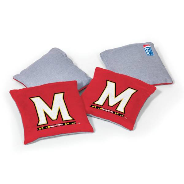 Wild Sports Maryland Terrapins 4 pack Logo Bean Bag Set product image