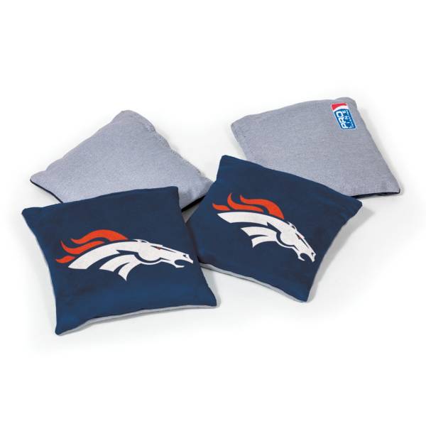 Wild Sports Denver Broncos 4 pack Logo Bean Bag Set product image