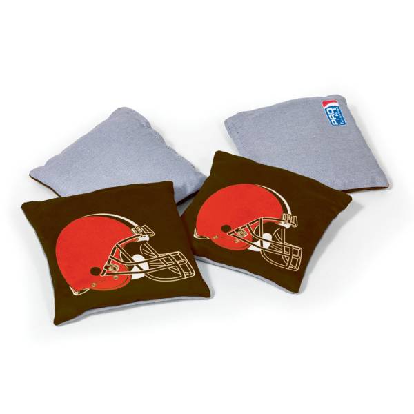 Wild Sports Cleveland Browns 4 pack Logo Bean Bag Set product image
