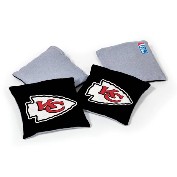 Wild Sports Kansas City Chiefs 4 pack Logo Bean Bag Set product image