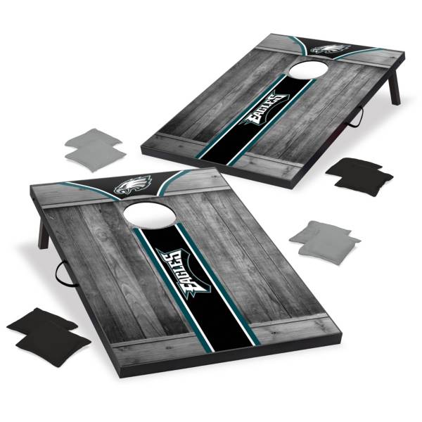 philadelphia eagles cornhole set