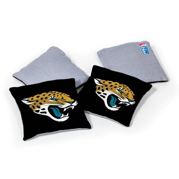 Wild Sports Jacksonville Jaguars 4 pack Logo Bean Bag Set product image