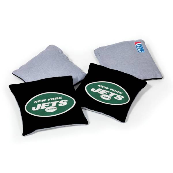 Wild Sports New York Jets 4 pack Logo Bean Bag Set Dick's Sporting Goods