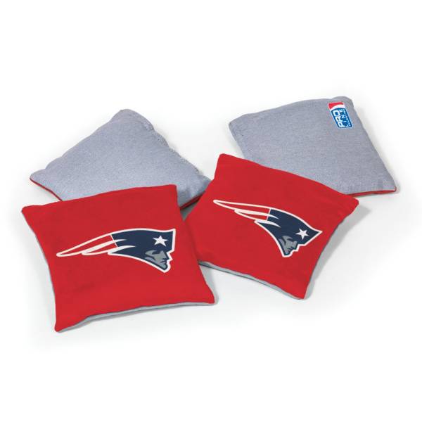 Wild Sports New England Patriots 4 pack Logo Bean Bag Set product image
