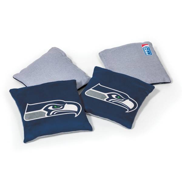 Wild Sports Seattle Seahawks 4 pack Bean Bag Set product image