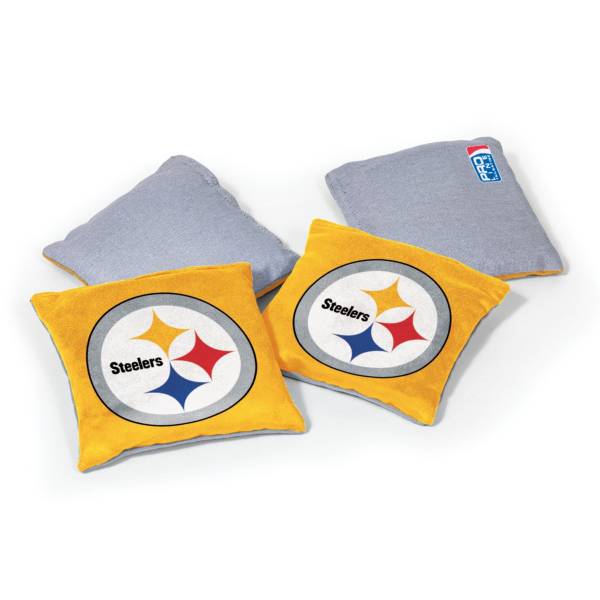 Wild Sports Pittsburgh Steelers 24 in. W x 48 in. L Cornhole Bag