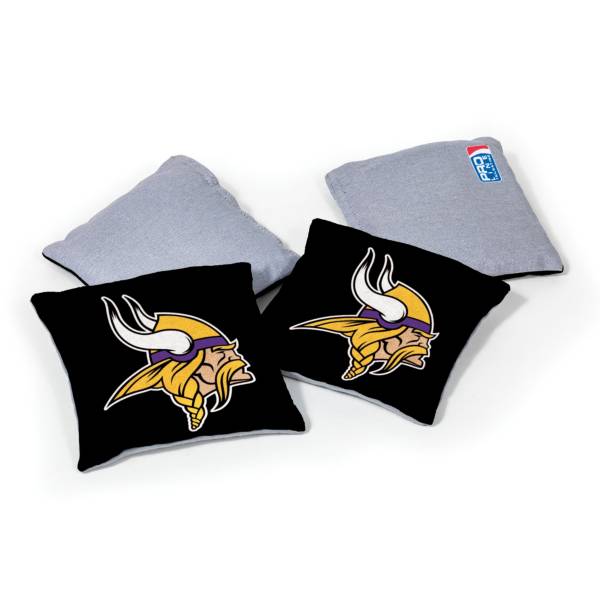 Wild Sports Minnesota Vikings 4 pack Logo Bean Bag Set product image