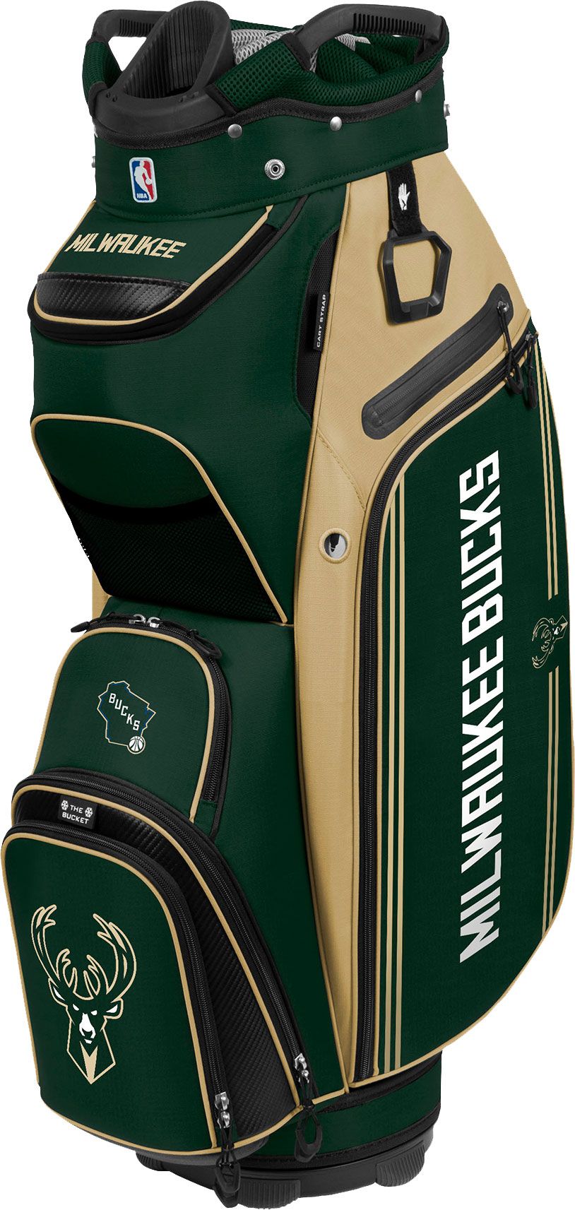 Team Effort Milwaukee Bucks Bucket III Cooler Cart Bag Sansujyuku sansujyuku.com