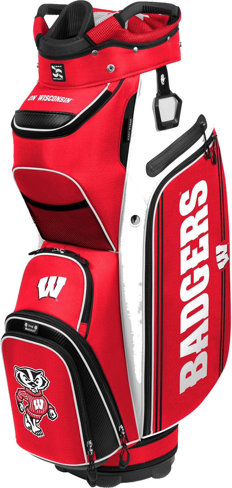 Team Effort Wisconsin Badgers Bucket III Cooler Cart Bag Sansujyuku sansujyuku.com