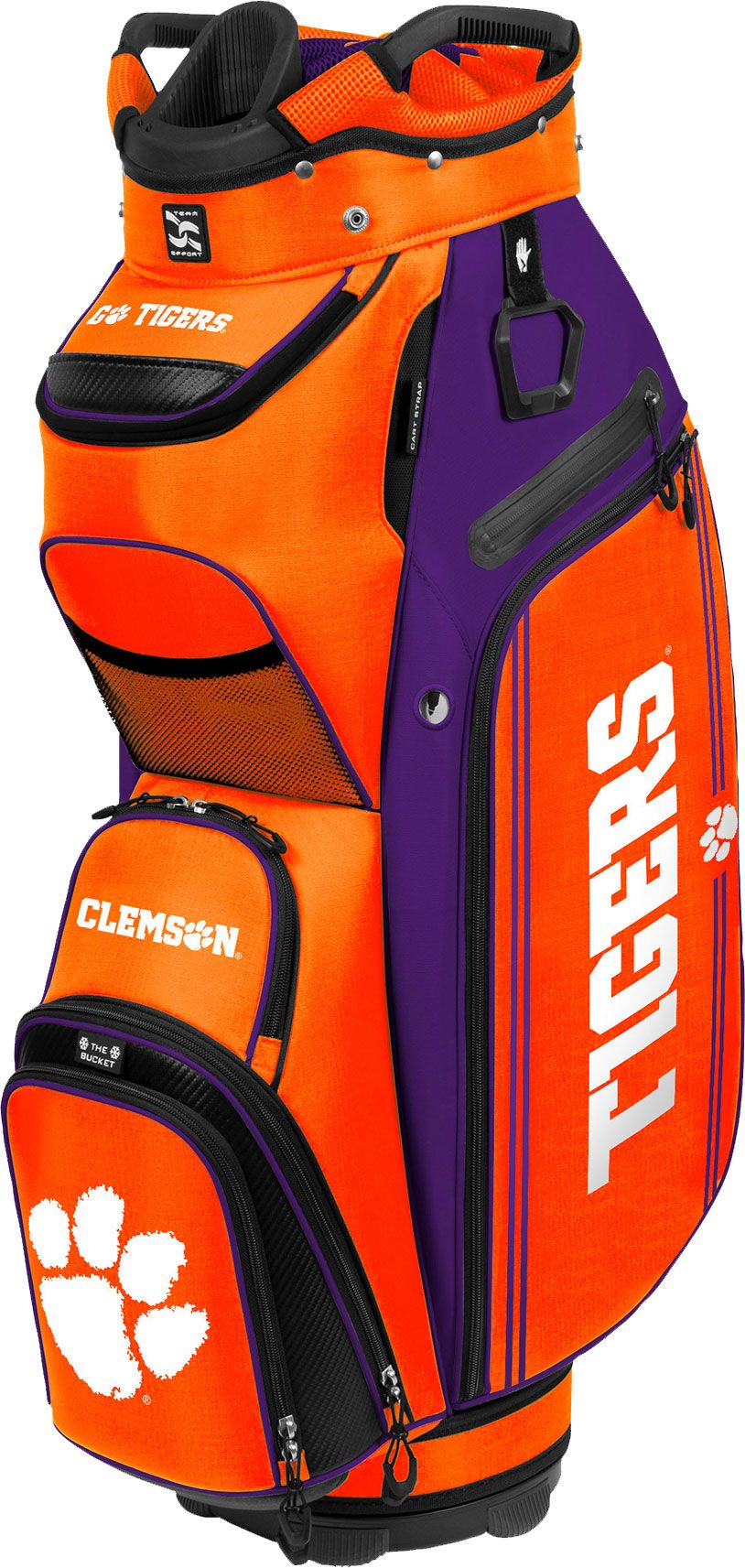 Team Effort Clemson Tigers Bucket III Cooler Cart Bag Sansujyuku sansujyuku.com