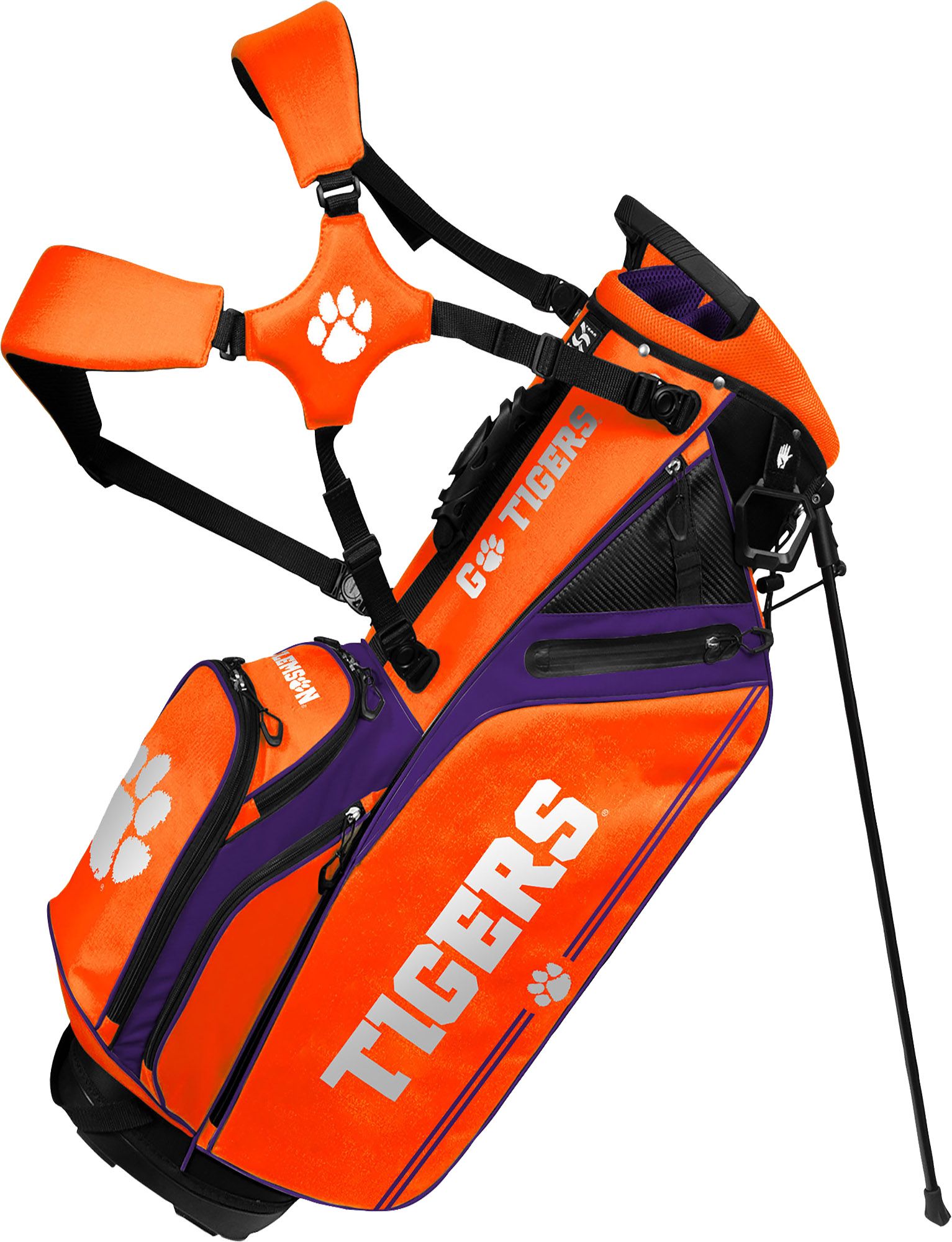 Team Effort Clemson Tigers Caddie Carry Hybrid Bag Sansujyuku sansujyuku.com