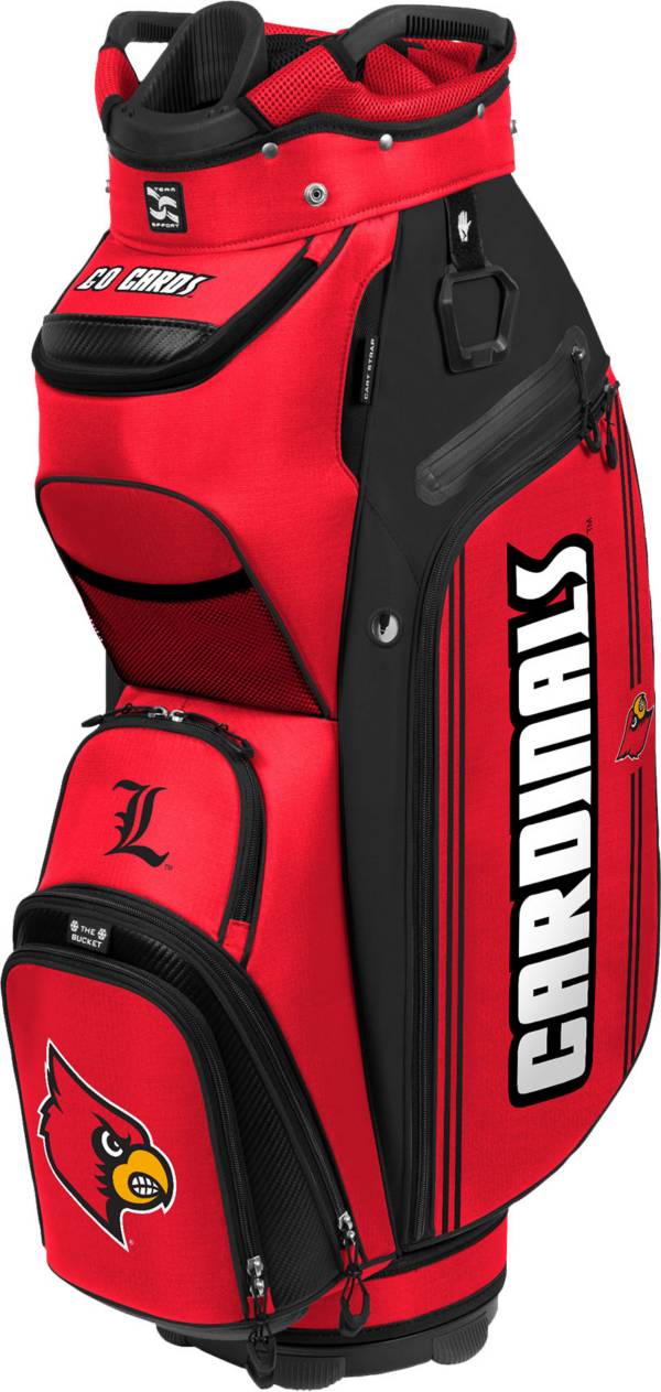Team Effort Louisville Cardinals Bucket III Cart Bag