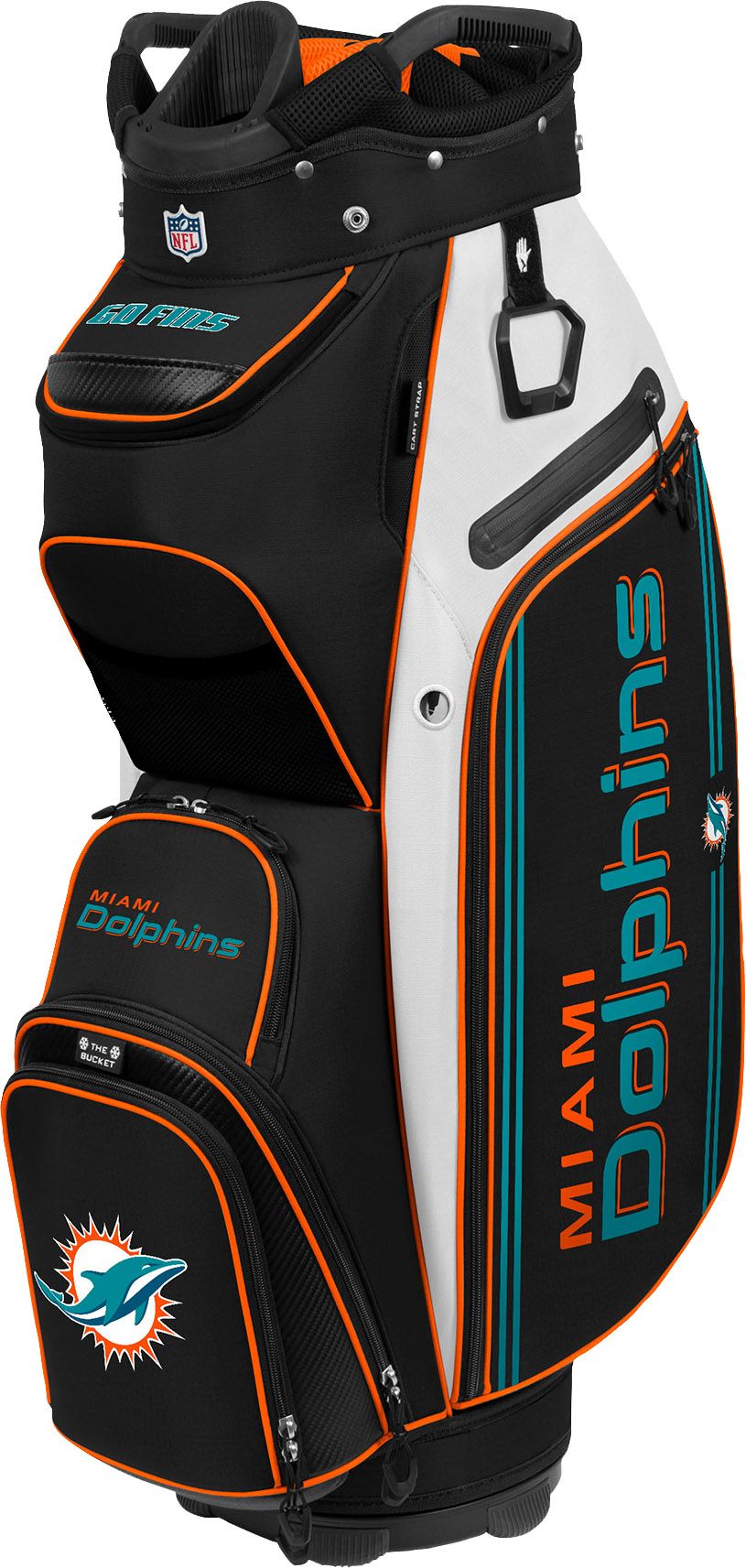 Team Effort Miami Dolphins Bucket III Cooler Cart Bag Sansujyuku sansujyuku.com