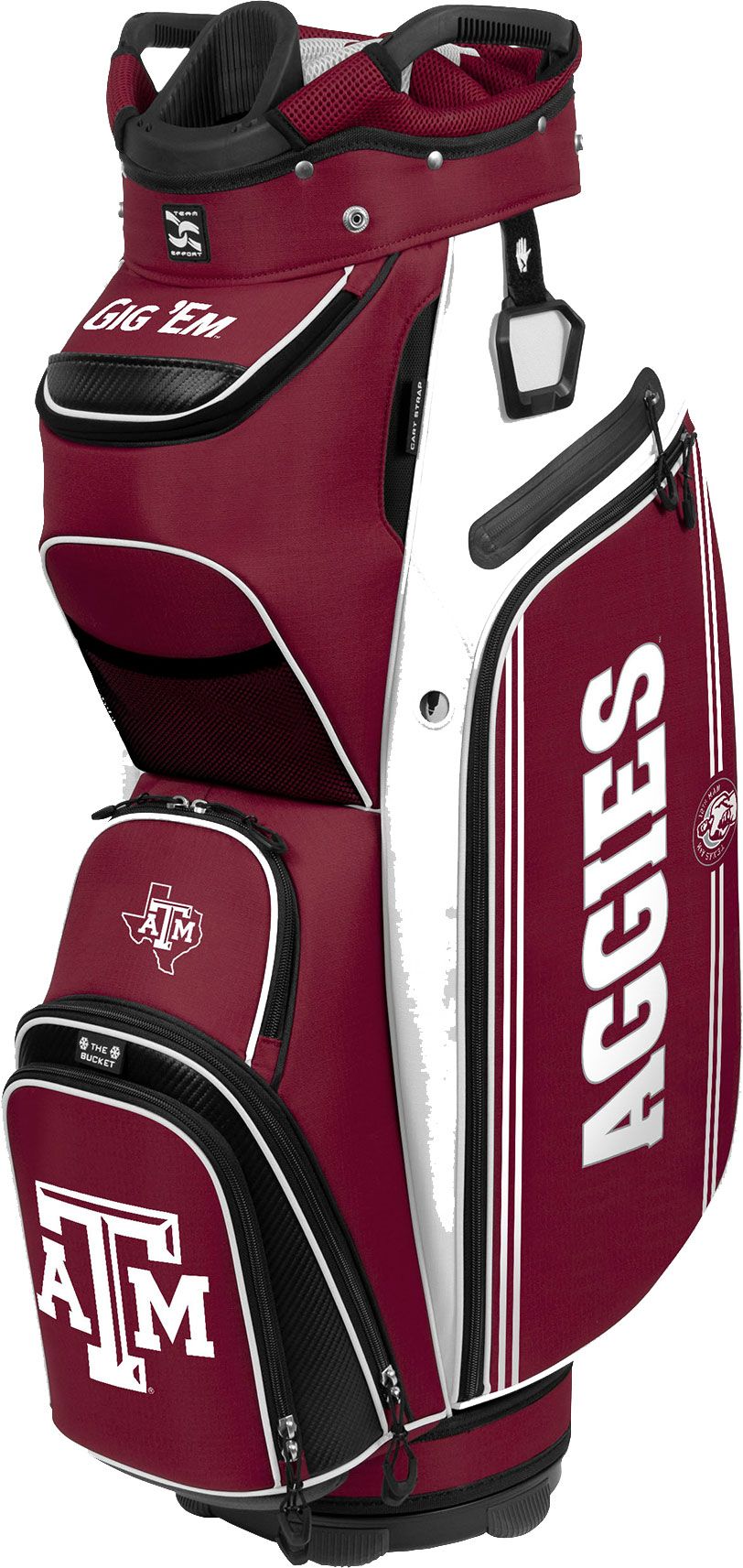 Team Effort Texas A&M Aggies Bucket III Cooler Cart Bag Sansujyuku sansujyuku.com