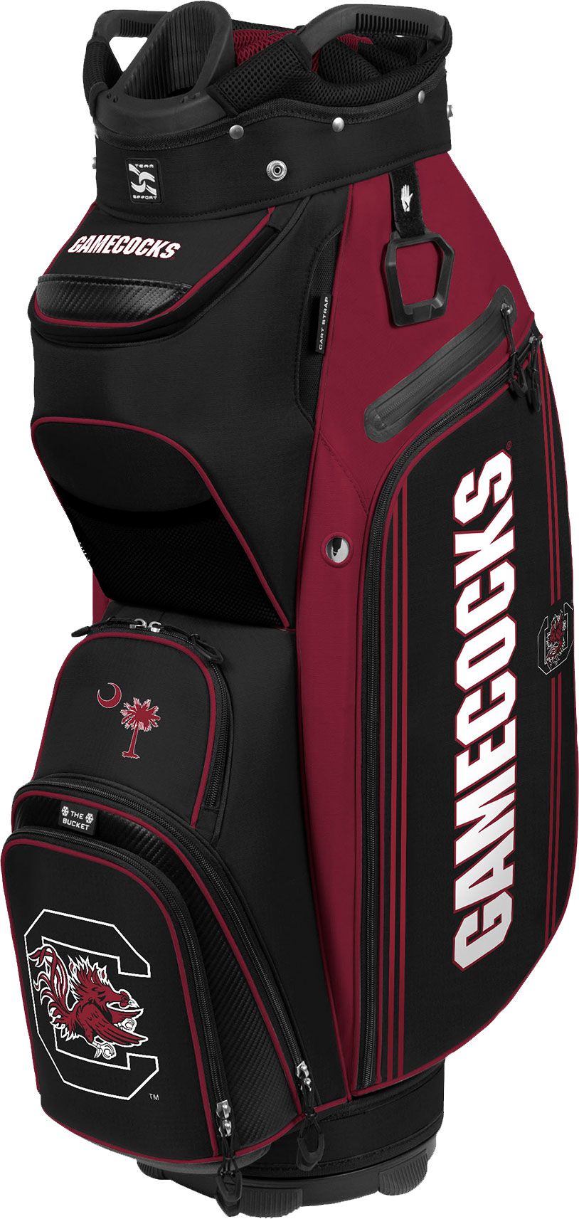 Team Effort South Carolina Gamecocks Bucket III Cooler Cart Bag Sansujyuku sansujyuku.com