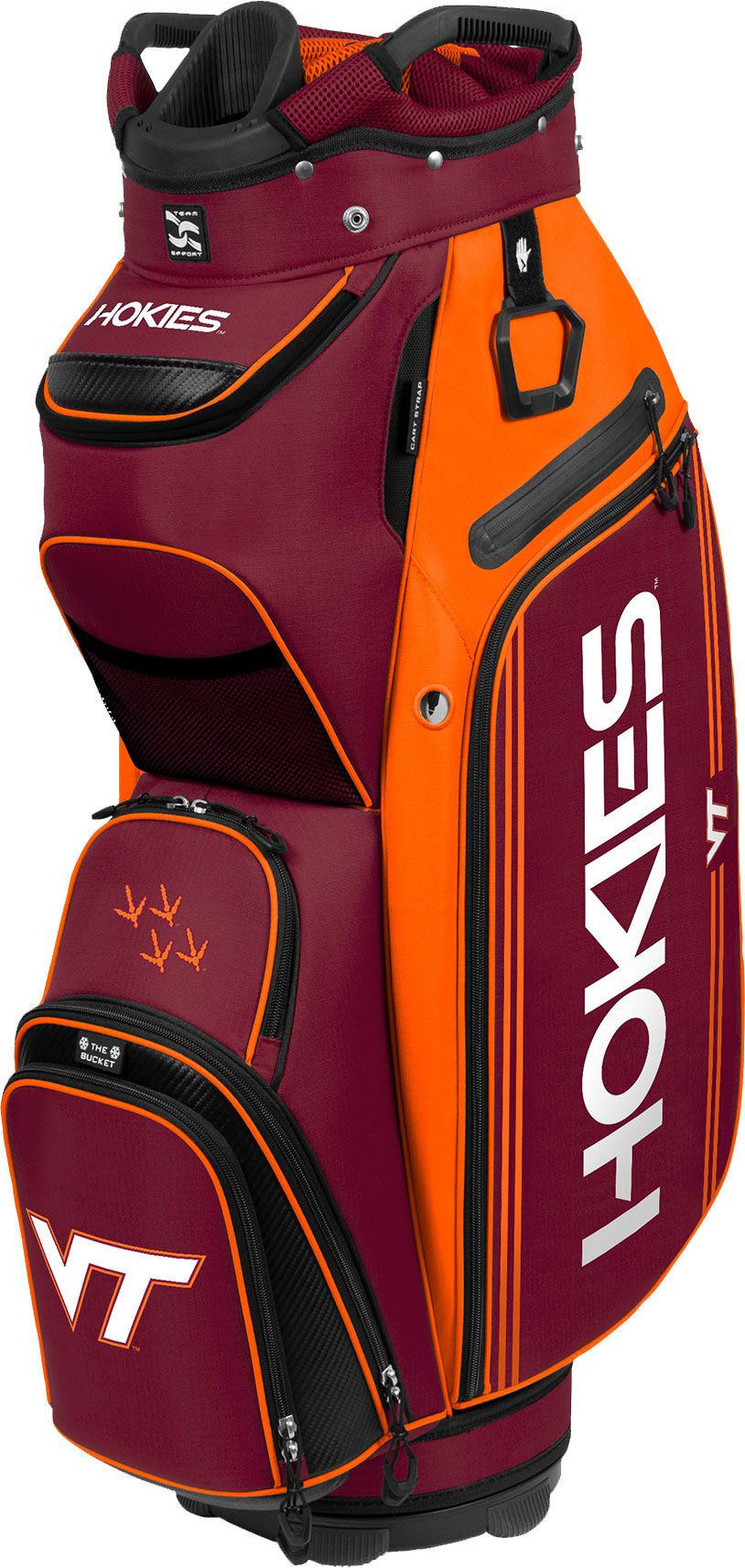 Team Effort Virginia Tech Hokies Bucket III Cooler Cart Bag Sansujyuku sansujyuku.com