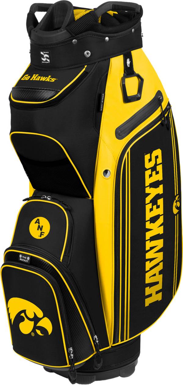 Team Effort Iowa Hawkeyes Bucket III Cooler Cart Bag