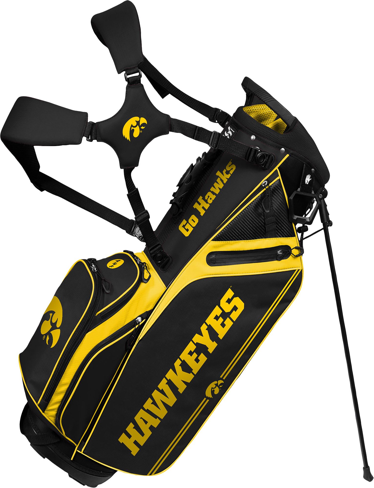 Team Effort Iowa Hawkeyes Caddie Carry Hybrid Bag Sansujyuku sansujyuku.com