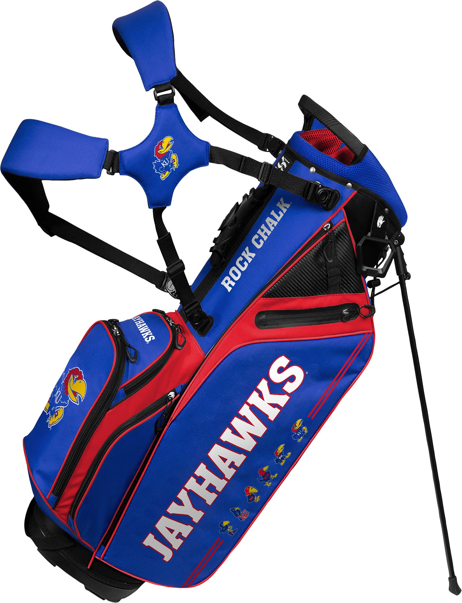 Team Effort Kansas Jayhawks Caddie Carry Hybrid Bag Sansujyuku sansujyuku.com