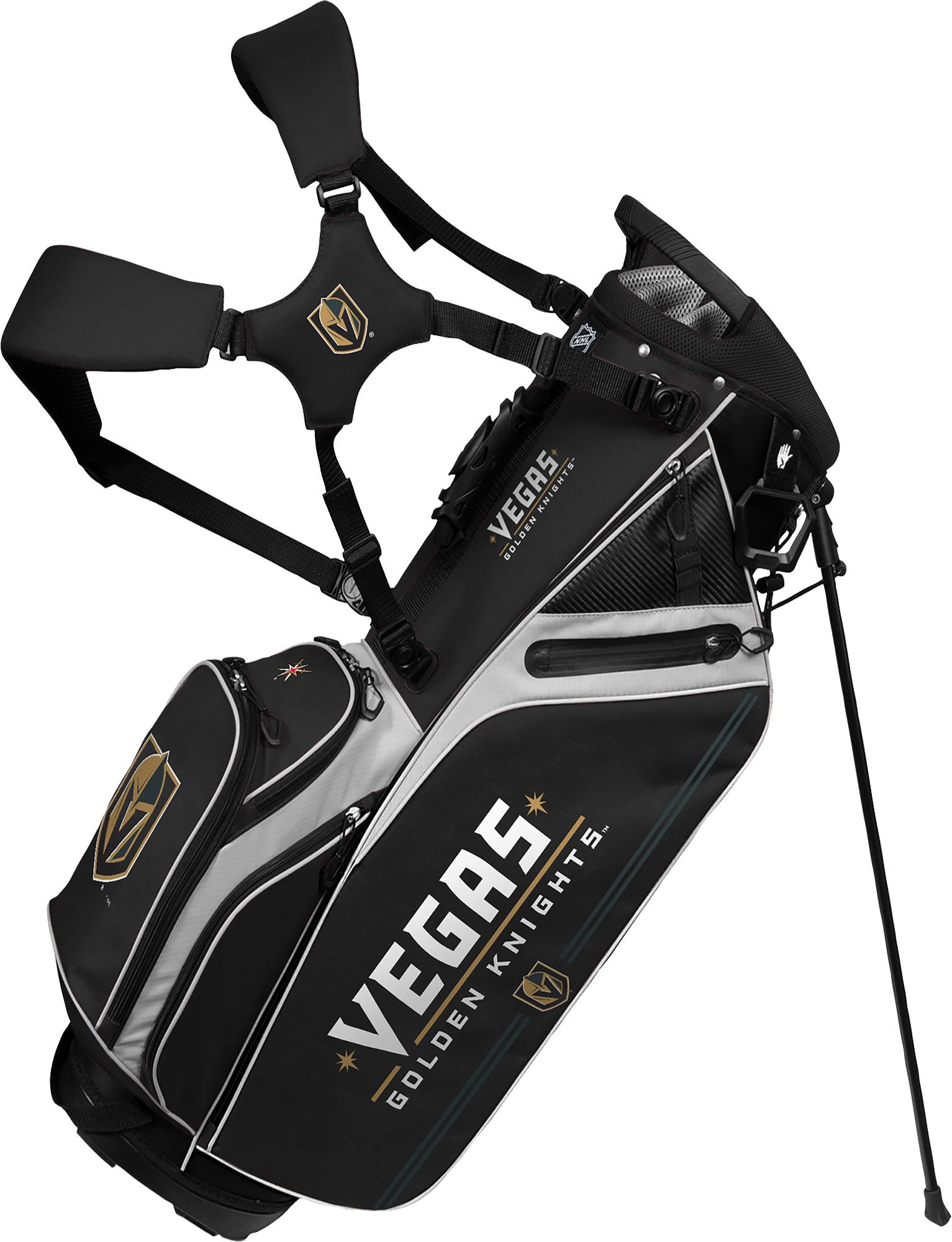 Team Effort Vegas Golden Knights Caddie Carry Hybrid Bag Sansujyuku sansujyuku.com