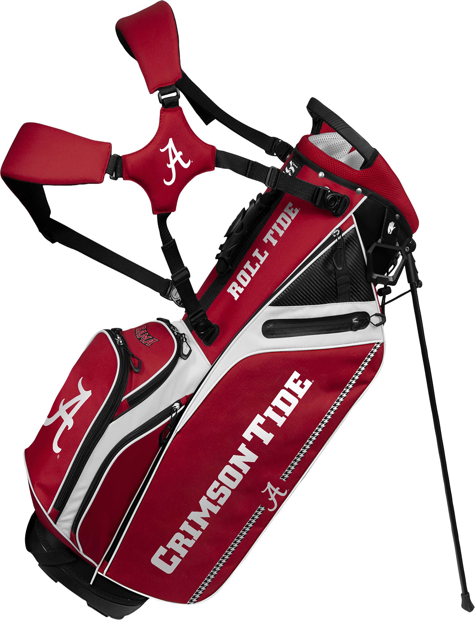 Team Effort Alabama Crimson Tide Caddie Carry Hybrid Bag