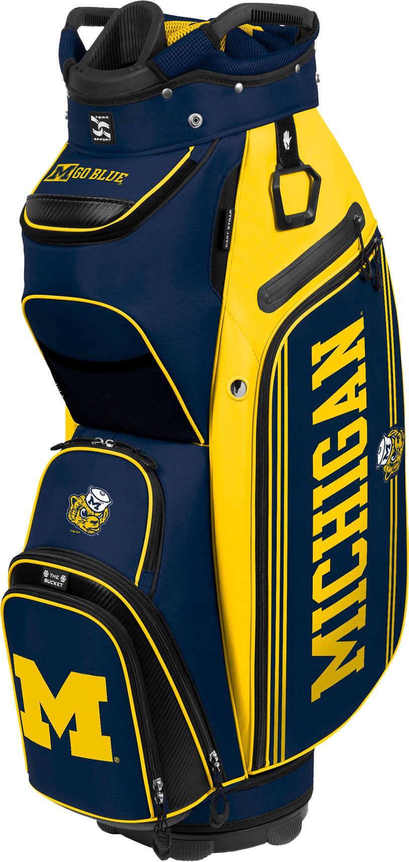 Team Effort Michigan Wolverines Bucket III Cooler Cart Bag Sansujyuku sansujyuku.com