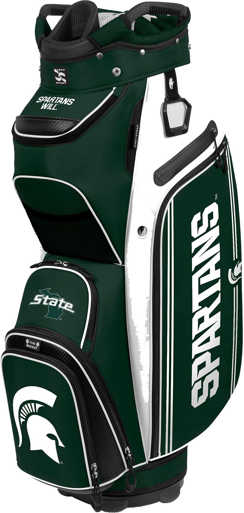 Team Effort Michigan State Spartans Bucket III Cooler Cart Bag Sansujyuku sansujyuku.com