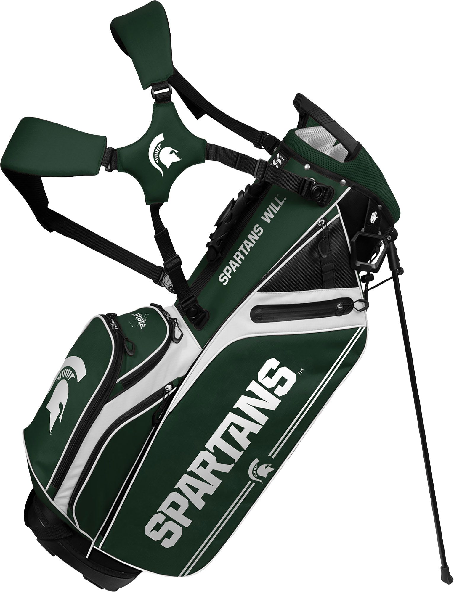 Team Effort Michigan State Spartans Caddie Carry Hybrid Bag Sansujyuku sansujyuku.com