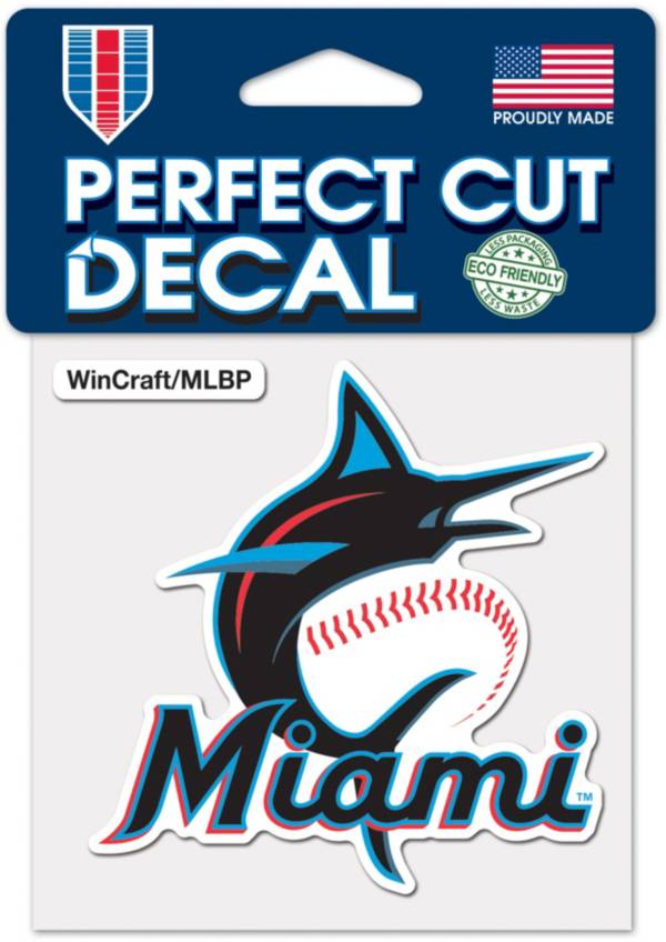 Wincraft Miami Marlins 2021 City Connect 3-Pack Decal